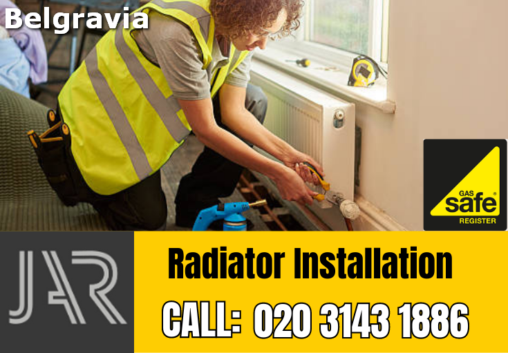 radiator installation Belgravia